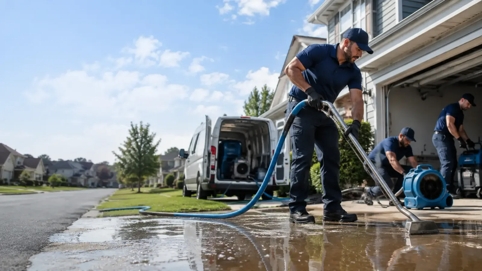 Flood Damage Restoration in South Gate, CA